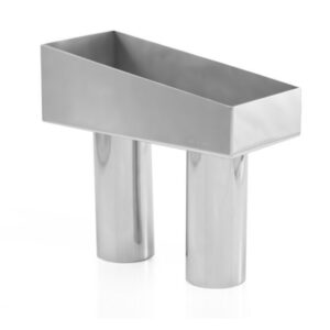 VASO TORRE INOX
