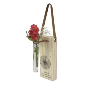 Quadro florescer c/ tubo de ensaio
