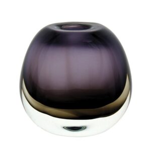 Vaso vidro roxo