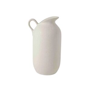 VASO EM CERAMICA BRANCO M