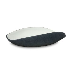BOWL EM CERÂMICA CINZA / BRANCO
