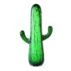 CACTO DECORATIVO EM VIDRO TIPO MURANO VERDE