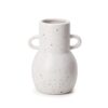 VASO EM CERAMICA BRANCO P