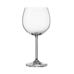 TACA VINHO 570ML CRISTALINO ( 22 altura x 0,09 boca ) CX C/ 6