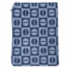 Capa de Almofada Decorativa Azul-Marinho com Estampa Geométrica