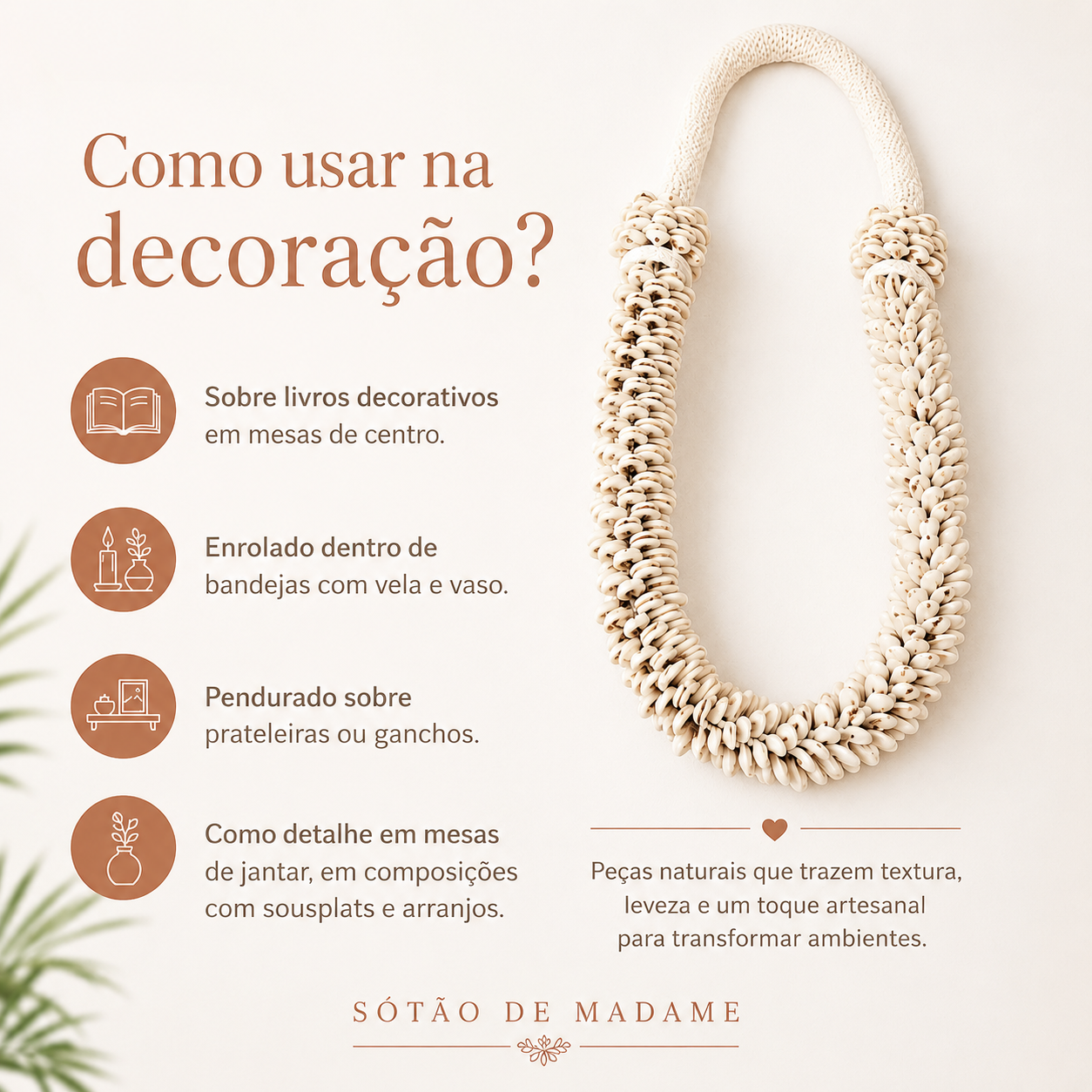 COLAR DECORATIVO CONCHAS - Imagem 5