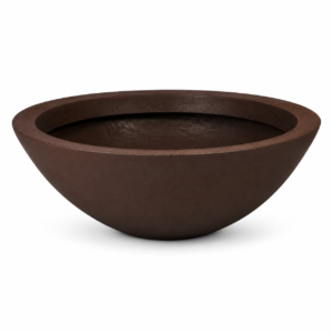 VASO BACIA MARROM M