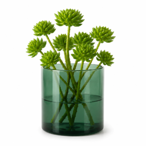 Alternative view of VASO VIDRO VERDE DEGRADÊ P