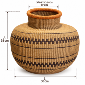 Alternative view of CESTA ÁFRICA JEMIMA
