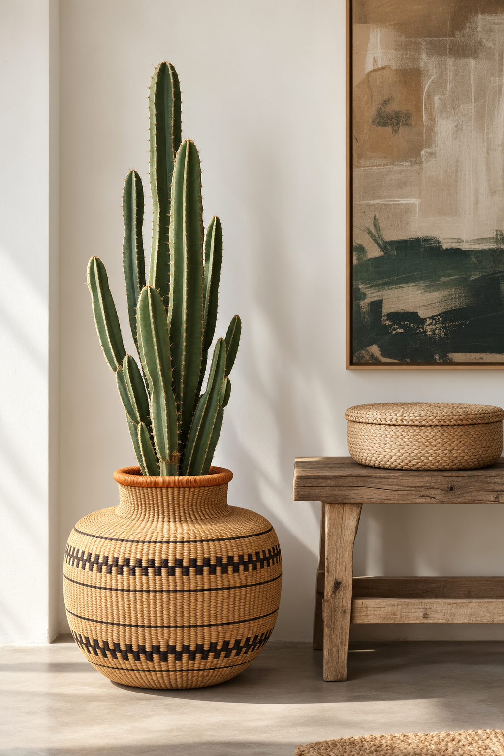CESTA DECORATIVA ÁFRICA JEMIMA - Imagem 3