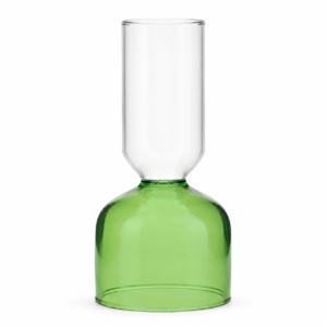Alternative view of VASO VIDRO TUBE  VERDE
