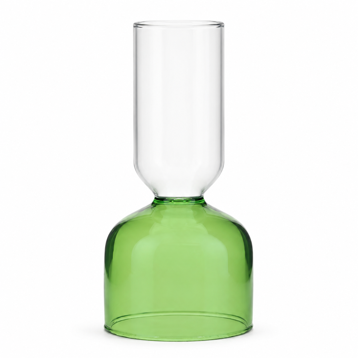 VASO VIDRO TUBE VERDE - Imagem 2