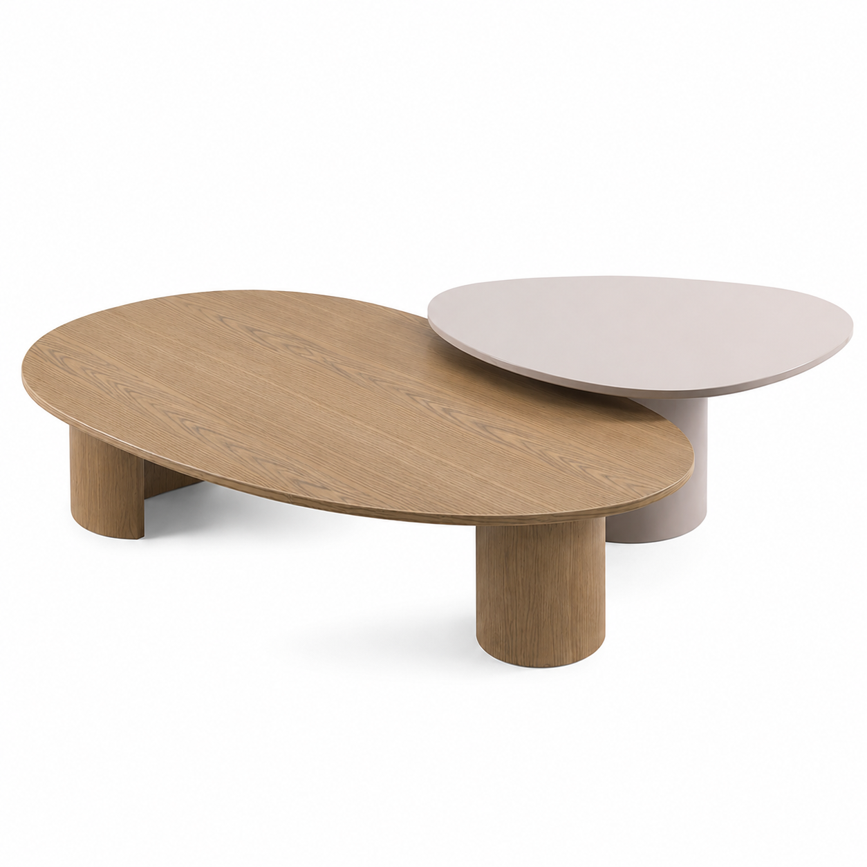 Mesa de Centro Orgânica em Madeira | Design Natural e Decorativo - Imagem 4