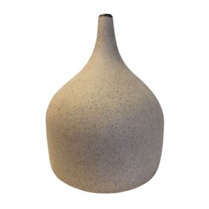 VASO GARRAFA CERÂMICA AREIA P