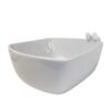 BOWL PORCELANA BIRDS BRANCO 16x15x7cm