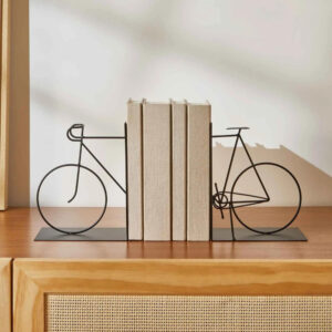 Alternative view of APARADOR DE LIVRO BICICLETA EM METAL