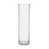 VASO CILINDRO  VIDRO TRANSPARENTE