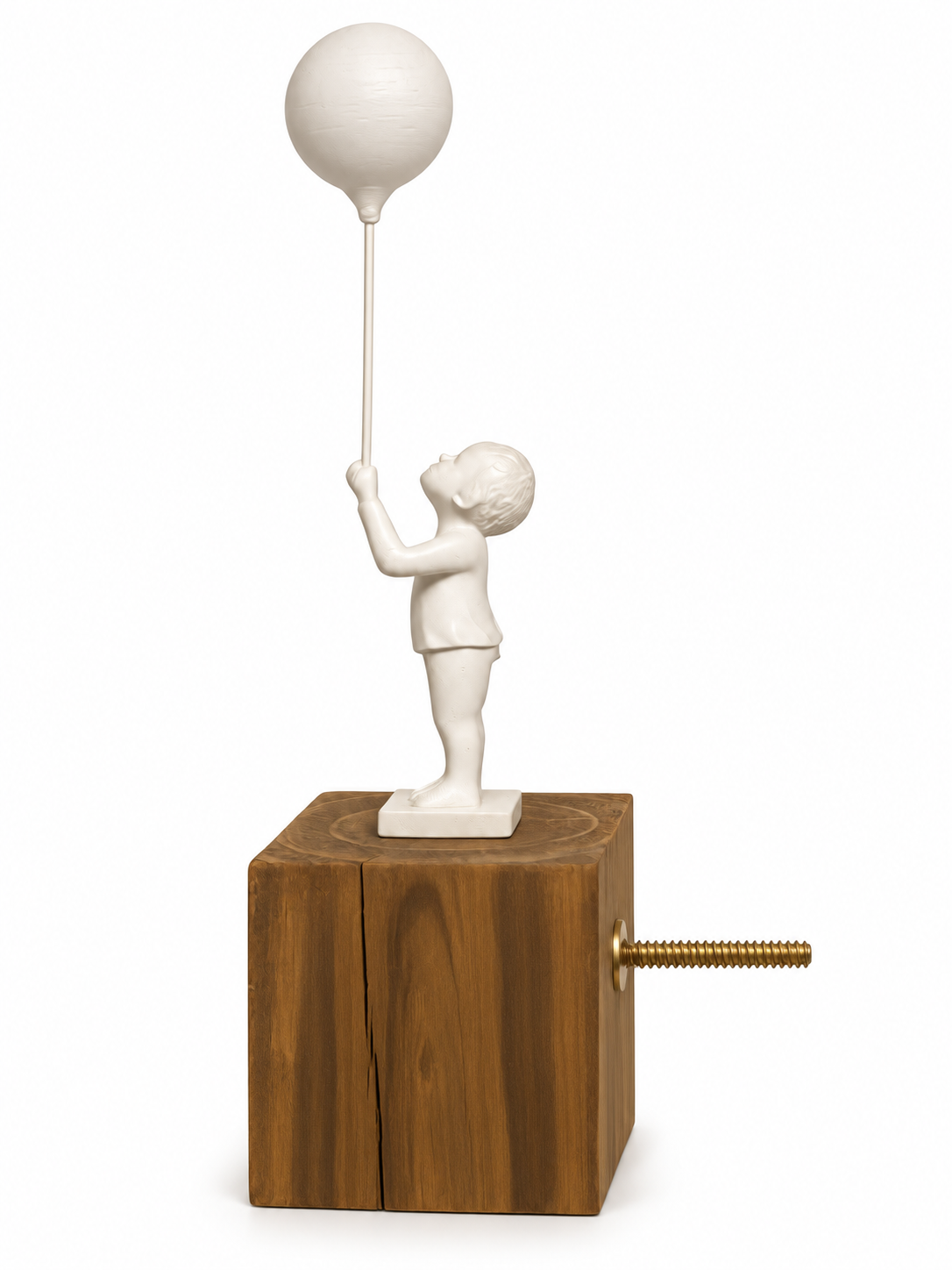ESCULTURA MENINO BALÃO - Imagem 3
