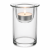 Castiçal Eco Crystal Transparente P