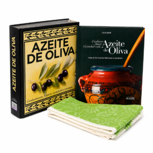LIVRO KIT AZEITE DE OLIVA - CONHECER, AMAR, COZINHAR