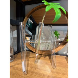 VASO TUBO VIDRO 3 PONTAS M