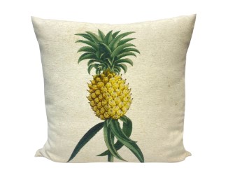 ALMOFADA LINHO ESTAMPA ABACAXI