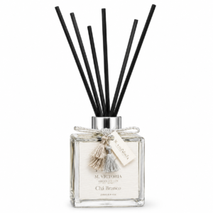 Aromatizador de Ambientes Bamboo 350ml – Difusor de Varetas Cubo Elegante