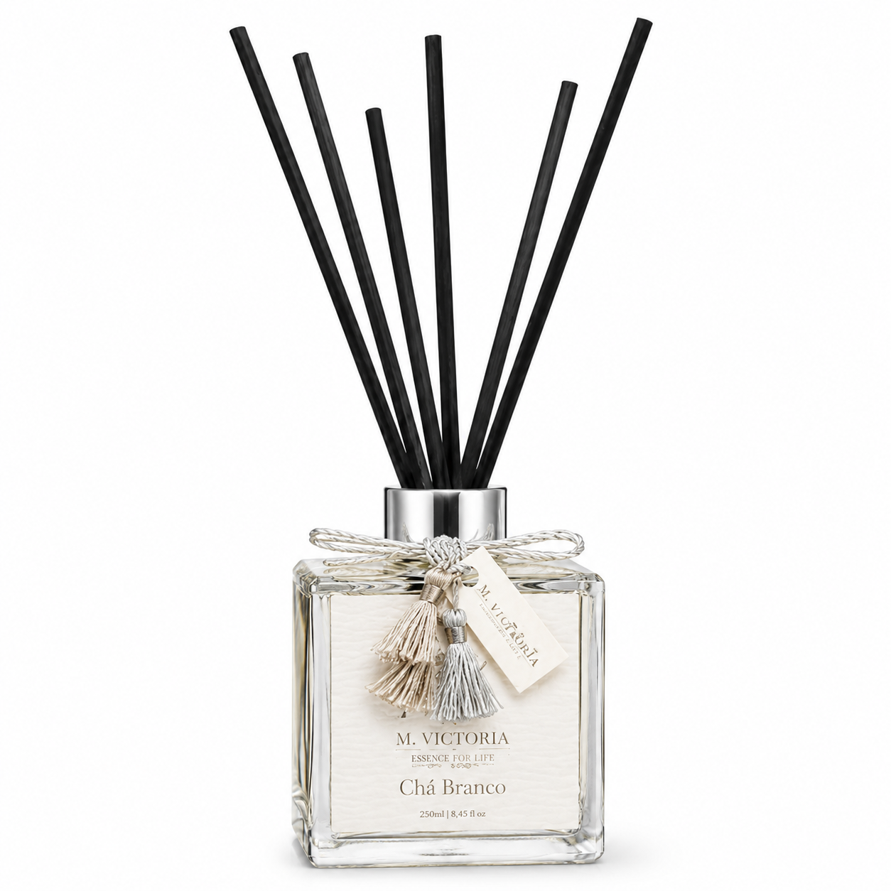 Aromatizador de Ambientes Bamboo 350ml – Difusor de Varetas Cubo Elegante
