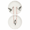 PRATO PORCELANA BALANÇO GANSO - DUPLA