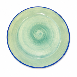 SOUSPLAT COR JADE COM FRISO AZUL