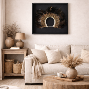 Alternative view of QUADRO COLAR PRETO SLICE PENA