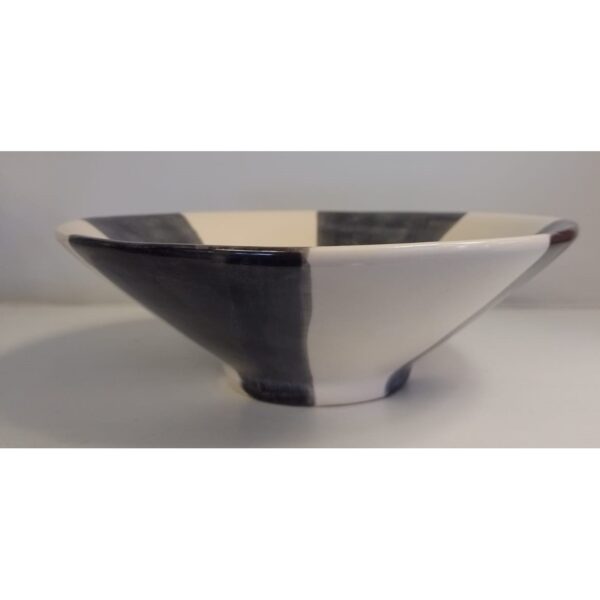 BOWL ORIENTAL PRETO E BRANCO