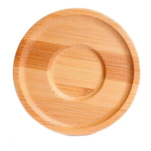 Alternative view of Xícara porcelana  90ml c/pires bambu