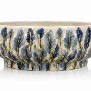 VASO FLOREIRA CERÂMICA PINTADO À MÃO