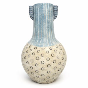VASO CERAMICA ESTILO ABORIGENE
