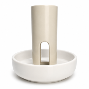 VASO CERAMICA BEGE  AMAZONIA P