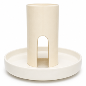 Vaso redondo de cerâmica G