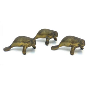 Alternative view of Peixe boi dourado (mini ferro )