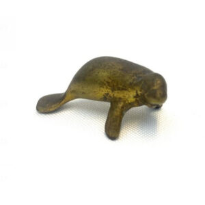 Peixe boi dourado (mini ferro )