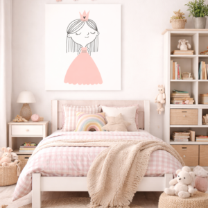 Alternative view of QUADRO METACRILATO MENINA