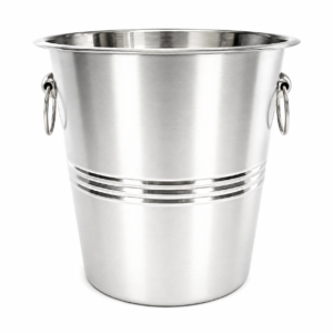 BALDE PARA GELO EM AÇO INOX