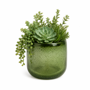 VASO VIDRO VERDE