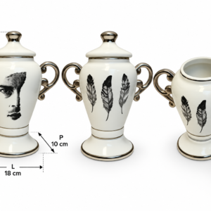 Alternative view of POTICHE PORCELANA FACE