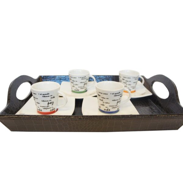 XÍCARA PARA CAFÉ - LEMINSKI ( KIT COM 4)
