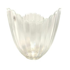 Alternative view of CASTIÇAL TULIPA VIDRO TRANSPARENTE