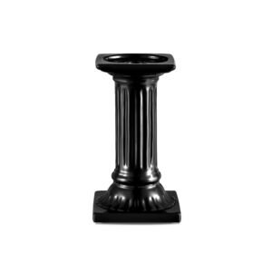 CASTIÇAL CERAMICA TORRE PRETA M