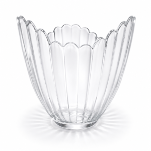 CASTIÇAL TULIPA VIDRO TRANSPARENTE
