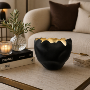 Alternative view of VASO PRETO BOCA ONDULADA G