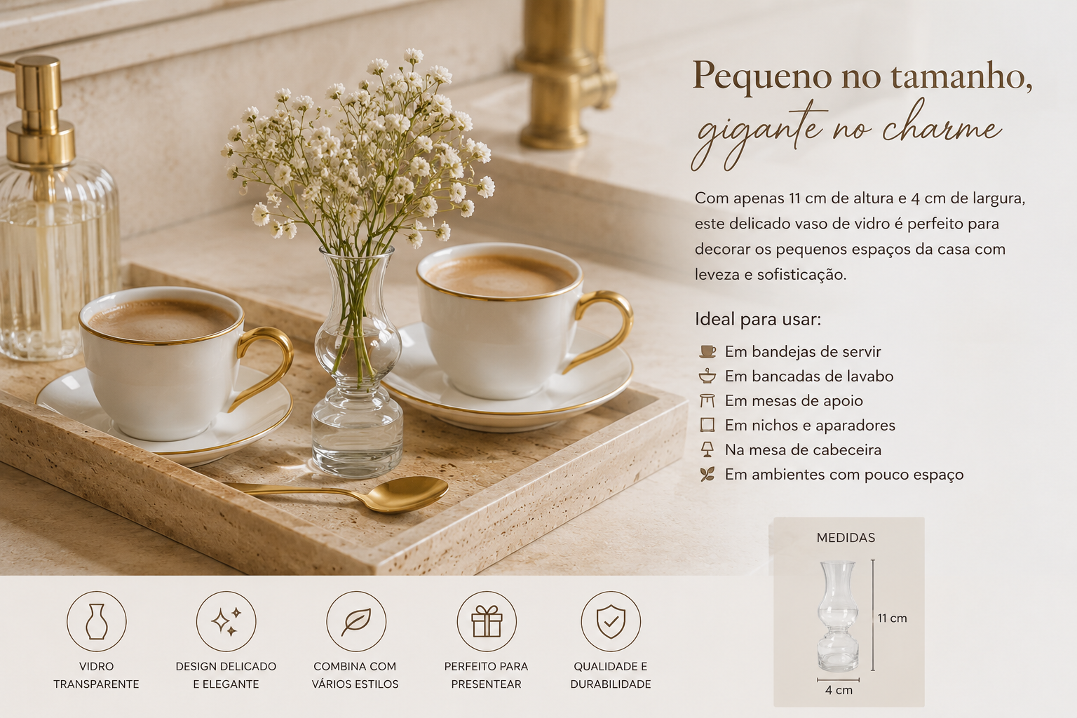 VASO MINI TRANSPARENTE - Imagem 4