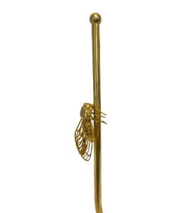 Alternative view of CASTIÇAL DOURADO INSETO